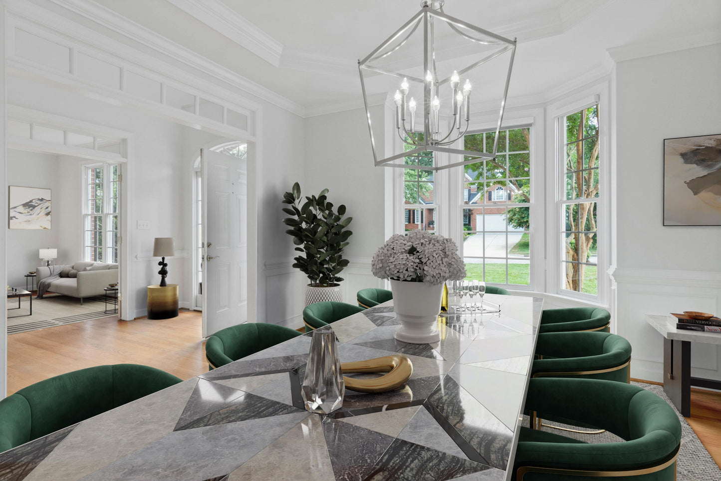 Offener Raum (Küche, Esszimmer, Wohnzimmer)